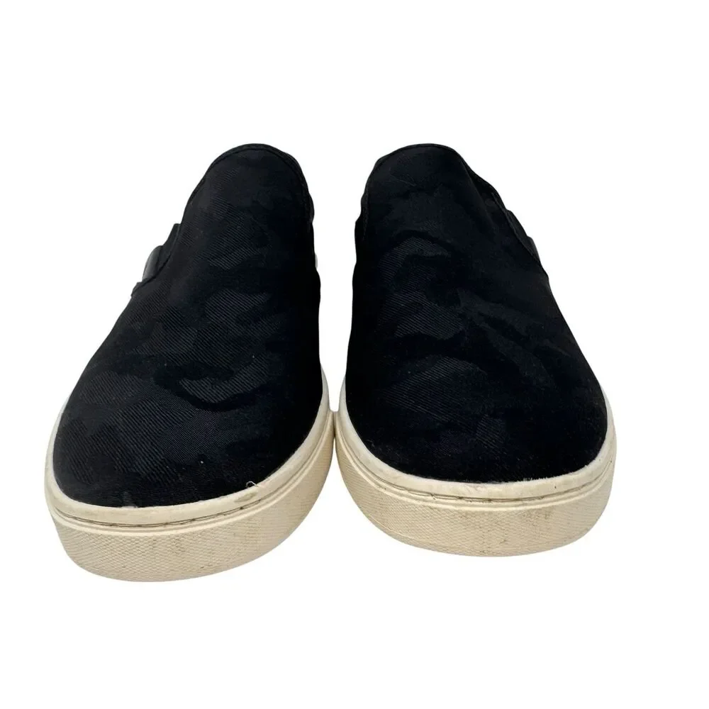 Olukai Pehuea Women Size 9.5 Slip On Shoes 20360-LRKE Black Drop In Heel